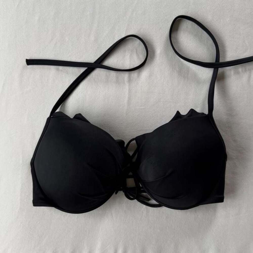 Victoria's Secret Bombshell Push-Up Bikini Top Black Size L